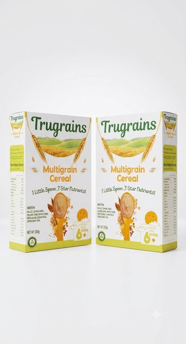 Trugrains (Tom Brown) Multigrain Cereal (350g)