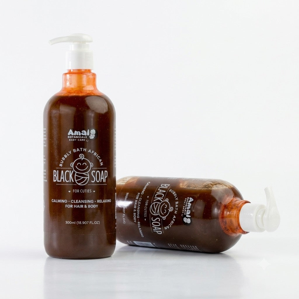 Bubbly Bath African Black Soap (Liquid) - Amal