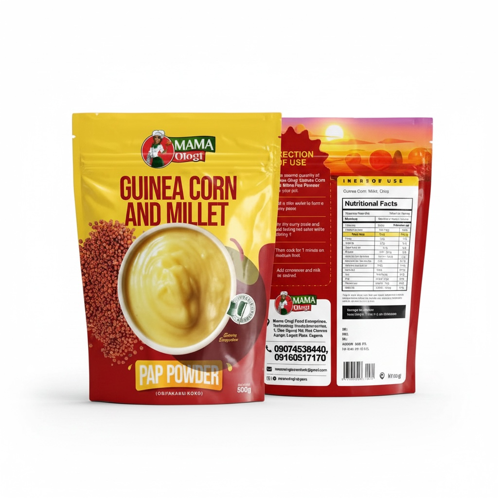 ⁠Guinea Corn & Millet Pap (500g)