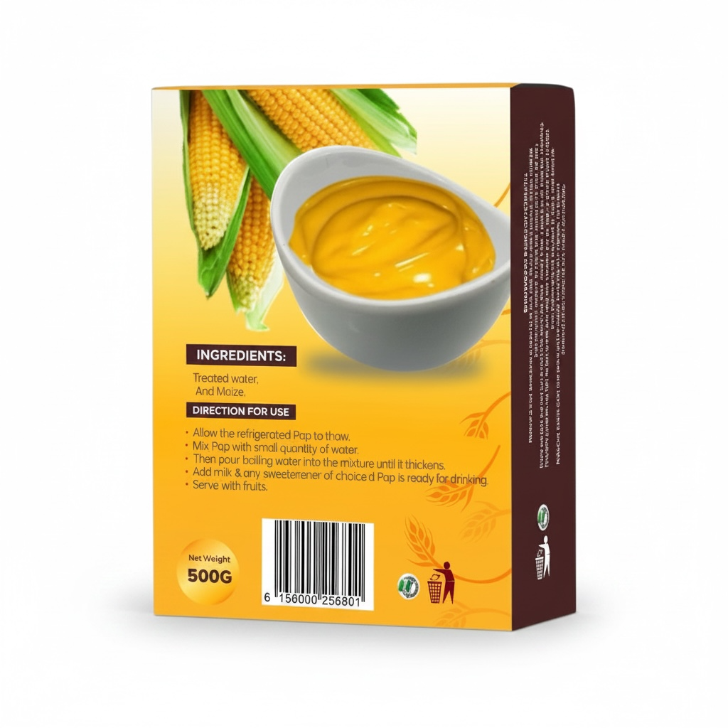 Plain Yellow Pap (500g)